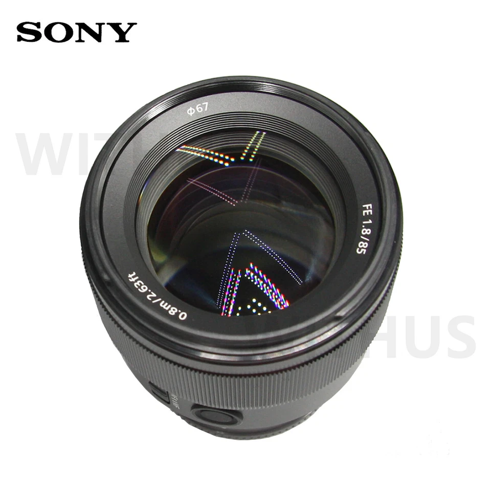 Lente de cámara de fotograma completo Sony FE 85 mm F1,8 SEL85F18 para Sony E-Mount - Seguimiento Foto 2 de 3