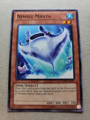 Nimble Manta - GAOV-EN097 - Unlimited - YuGiOh-LP 