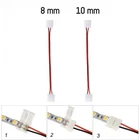 CONNECTOR FOR LED STRIP 2 PIN 8 & 10mm 3528/5050 SMD JOIN LED STRIPS
