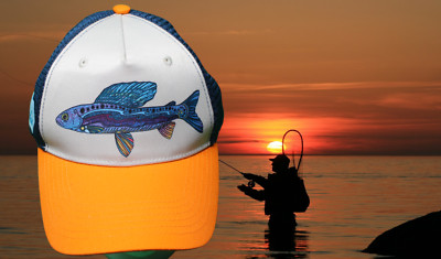 SHE Outdoor  Hat SnapBack Hunting fly fishing grayling salmon Alaska womens