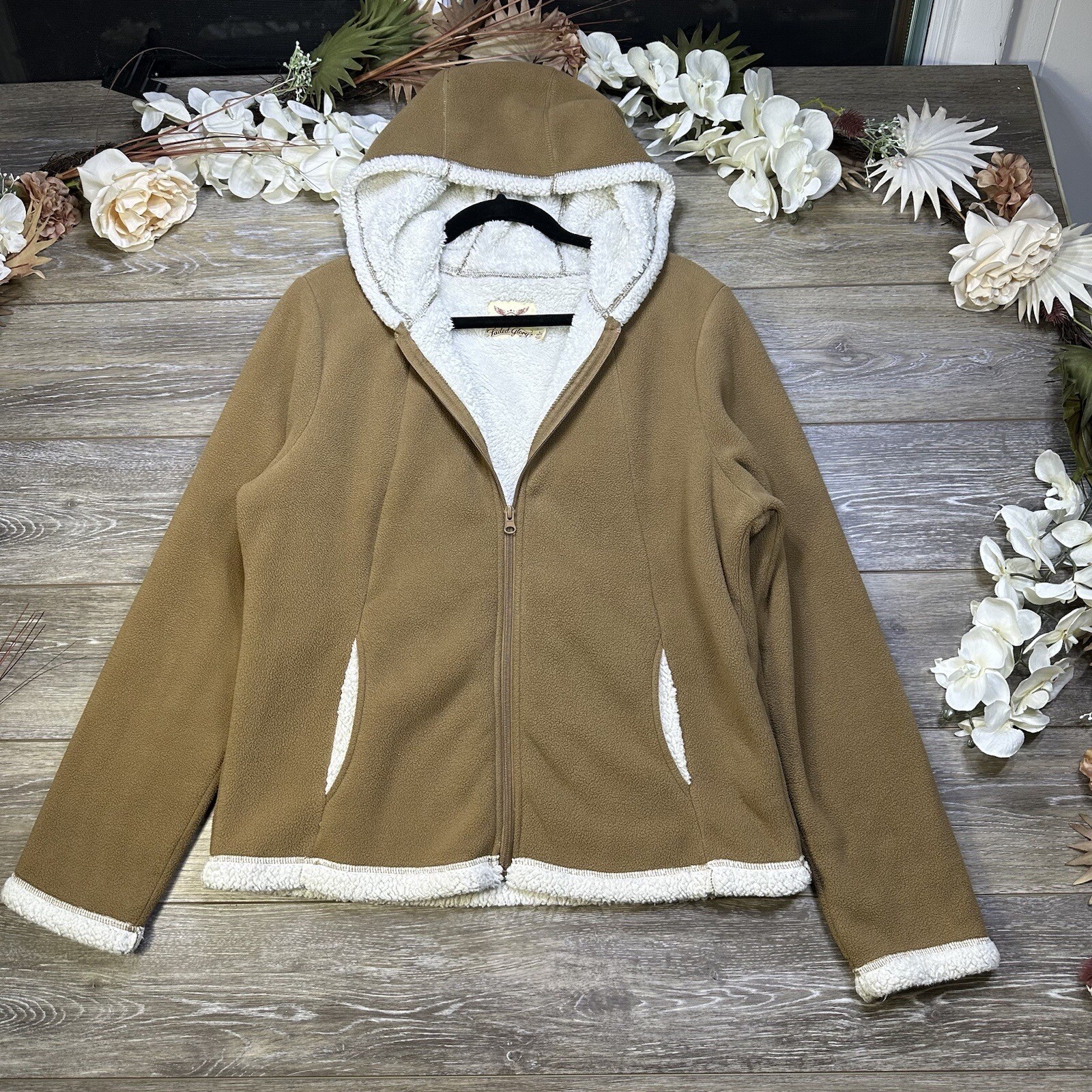 Faded glory, womens sherpa - Gem