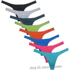 Men Thongs Bikini Underwear G-string Jockstrap Swimwear Guy Hipster T-back