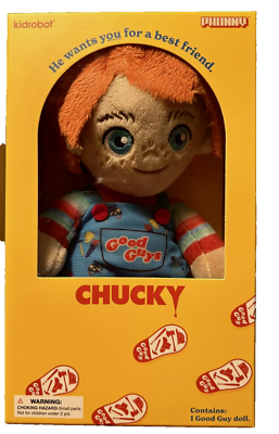 Child's Play - Chucky - Plush Good Guy Doll - Kidrobot- Phunny