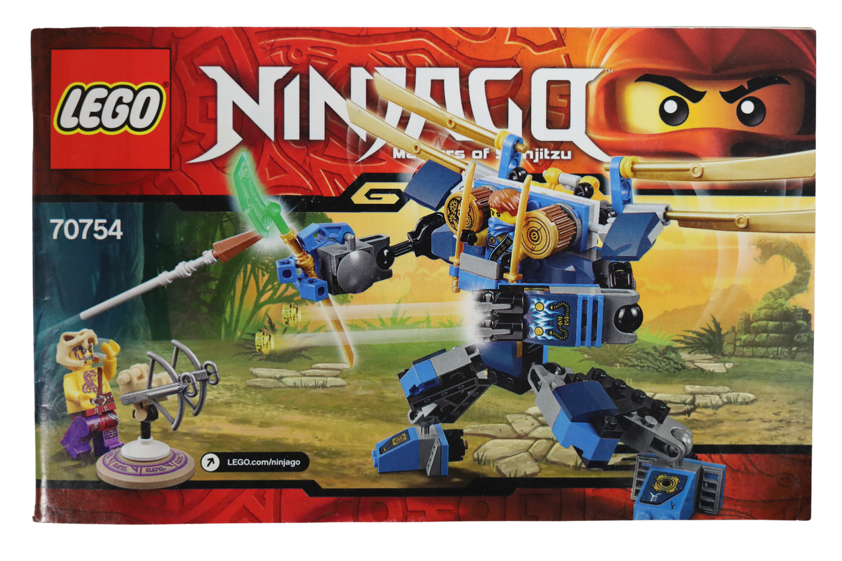 LEGO NINJAGO Masters of Spinjitzu 70754: ElectroMech MANUAL ONLY