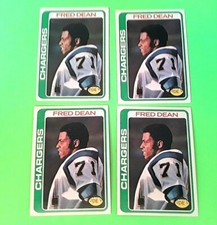 1978 topps FRED DEAN HOF RC #217 TOPPS