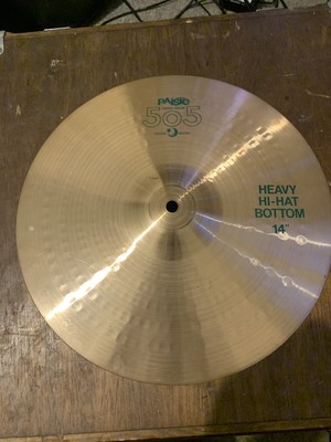 Paiste 505 14” Heavy Hi-hats Green Label | eBay