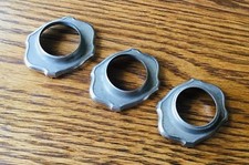 1920s 1930s DOOR HANDLE ESCUTCHEONS vtg interior trim