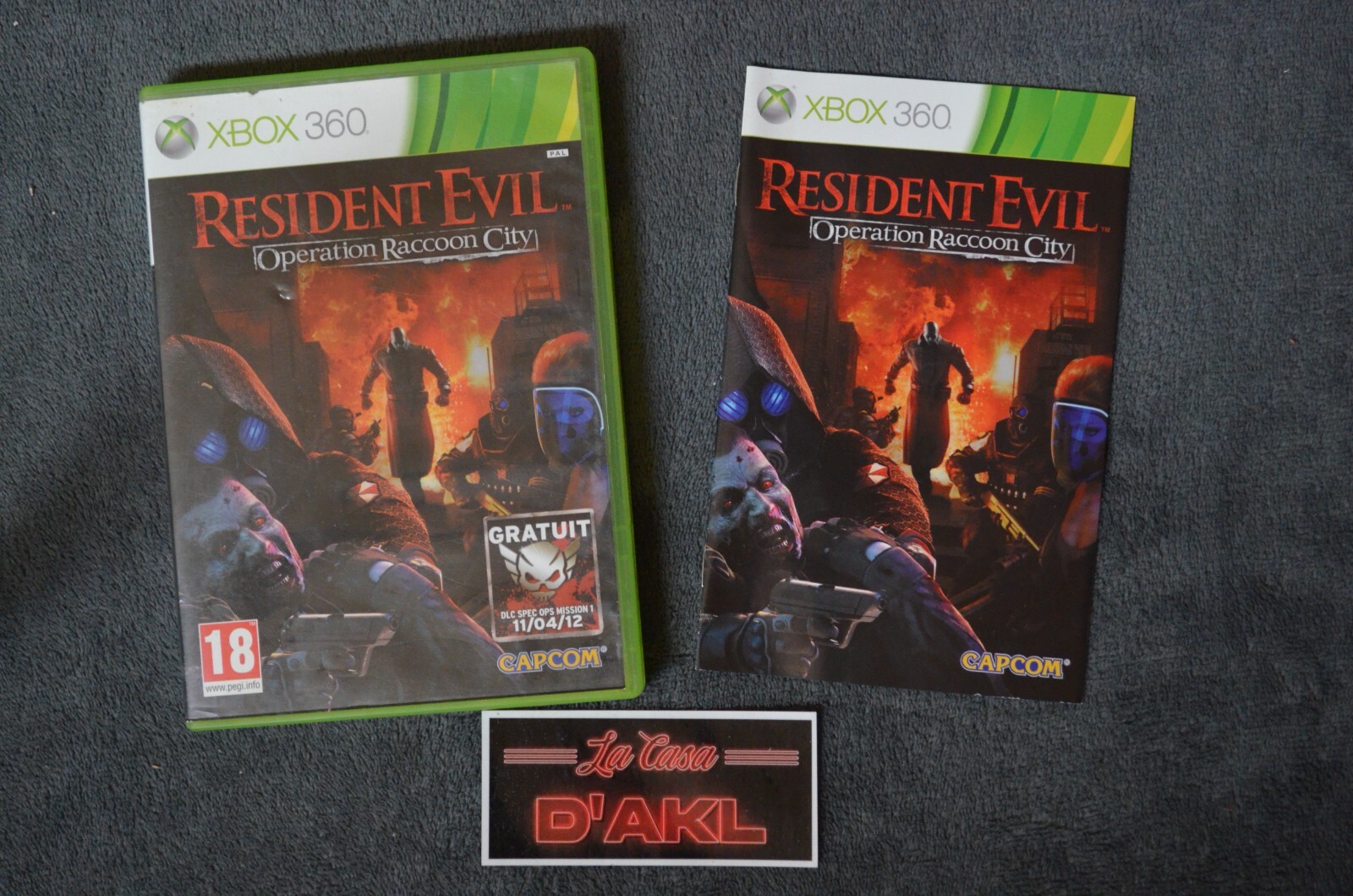 Resident Evil Opération Raccoon City complet sur XBOX 360 - FR TTBE