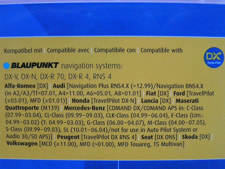 CD NAVIGATION DEUTSCHLAND DX 2006 VW MFD 2 GOLF 4 AUDI FORD MERCEDES ALFA LANCIA - Bild 2 von 2