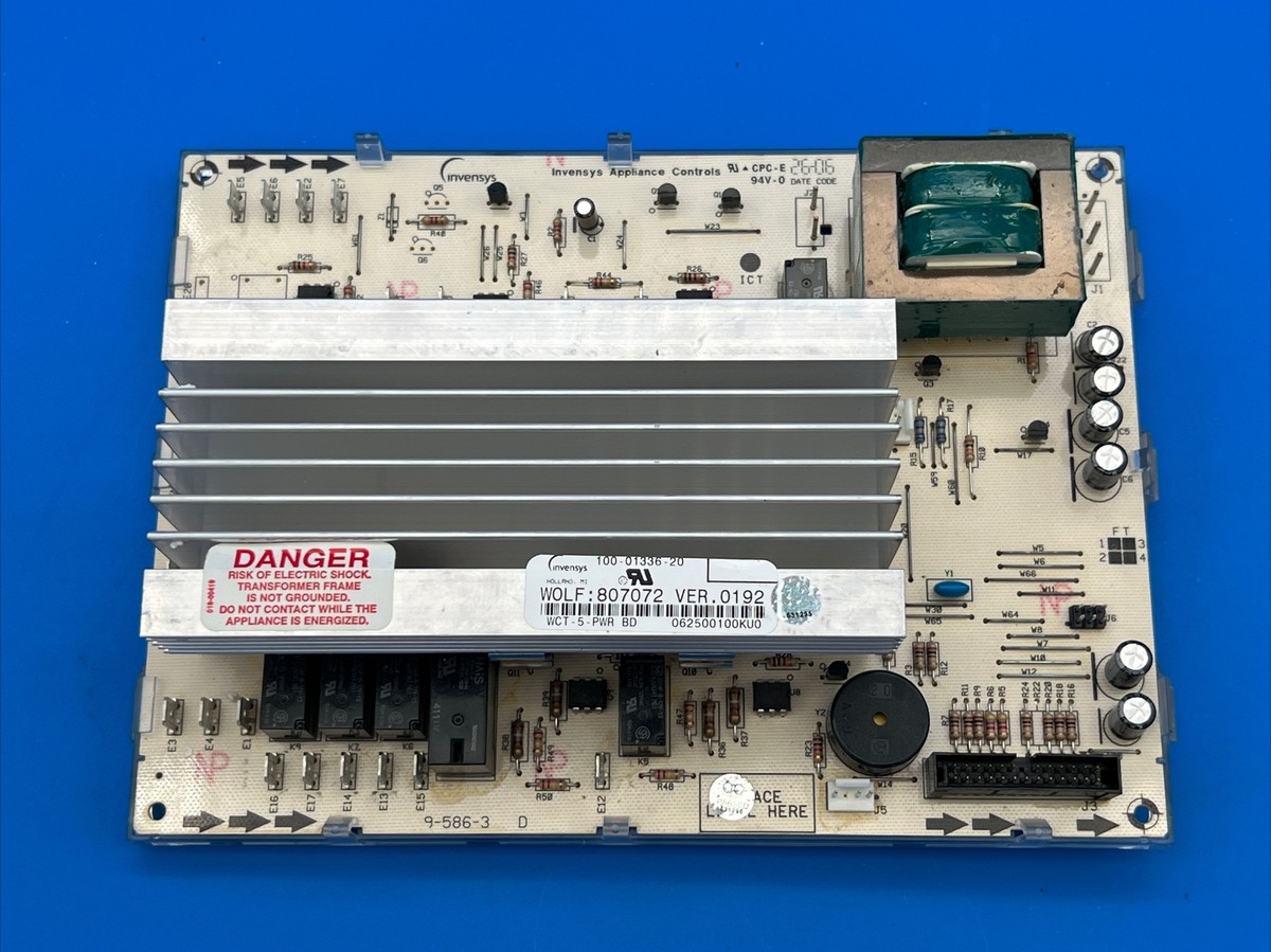 WLF815596 RELAY BOARD - COOK TOP 36E, SVCE 807072 Ver 0192 815596 