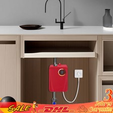 3500W Elektrisch Wasser Durchlauferhitzer Tankloser Warmwasserbereiter 20°C-50°C