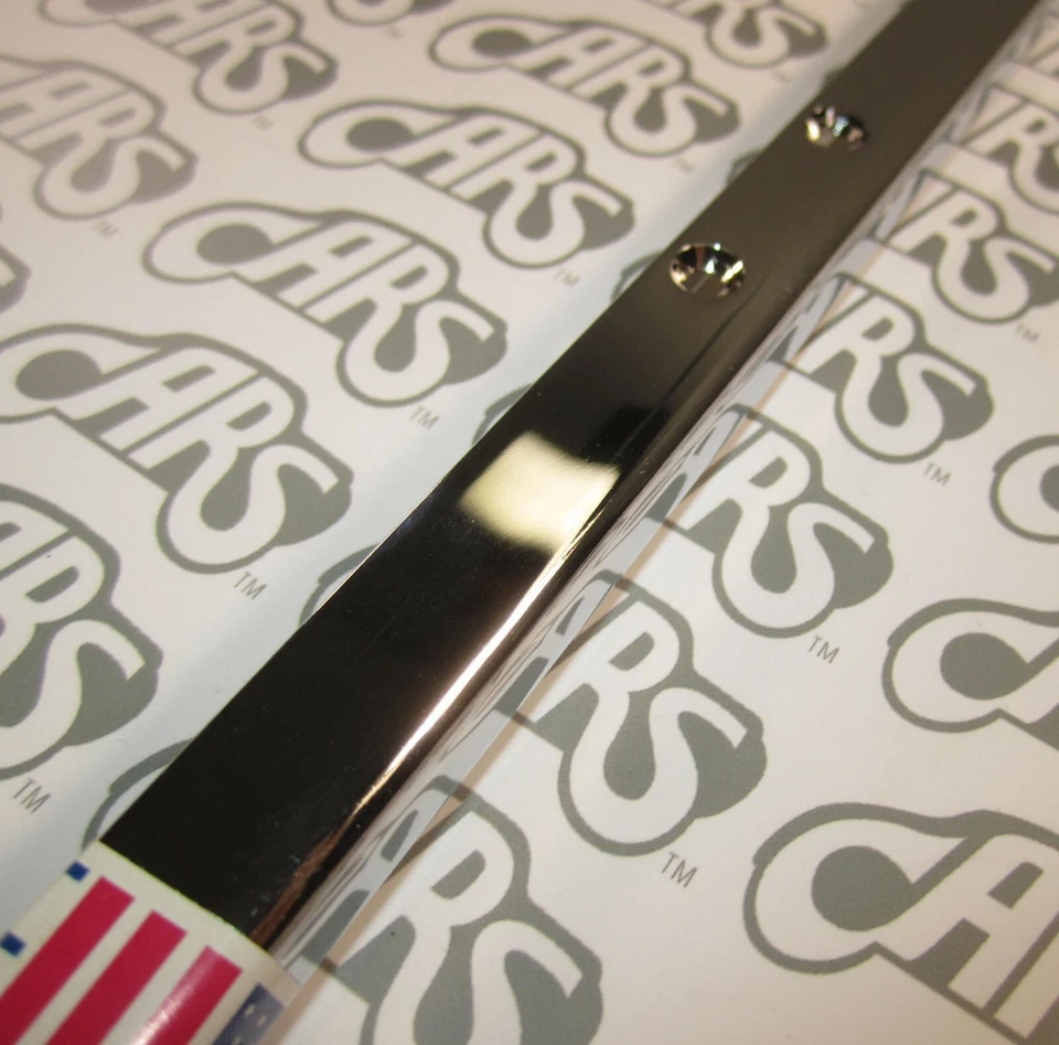 Marcos de vidrio de puerta superior Buick & Cadillac 1954-1956. Par. Cromo Foto 2 de 4