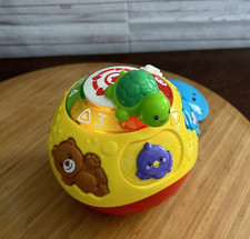 Vtech Wiggle And Crawl Ball Interactive Toy for Babies Sounds Lights Colorful