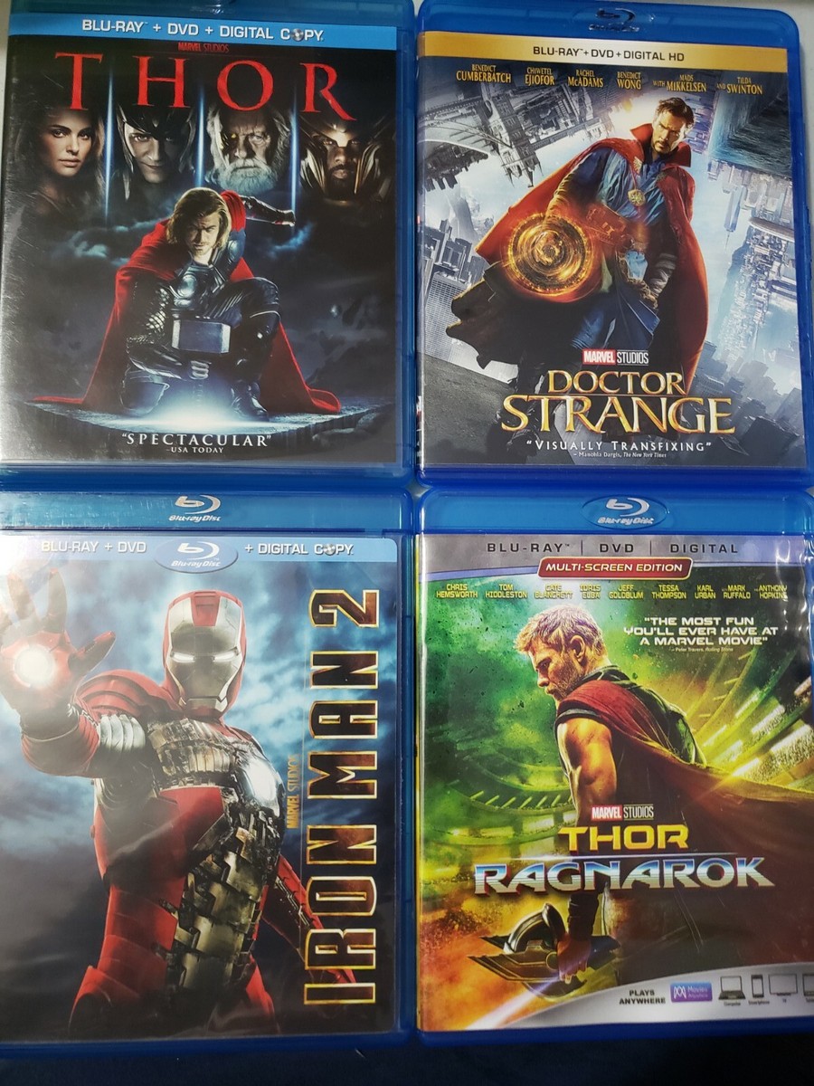 Lot x19 Blu-Ray DvD Marvel DC comic book movies xmen