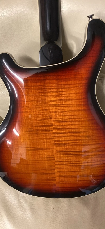 PRS SE Hollowbody II Electric Guitar - Tricolor Burst - Image 4 of 4