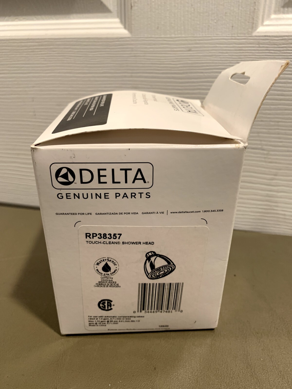 RP38357 Genuine OEM Delta Touch Clean Showerhead for sale online | eBay