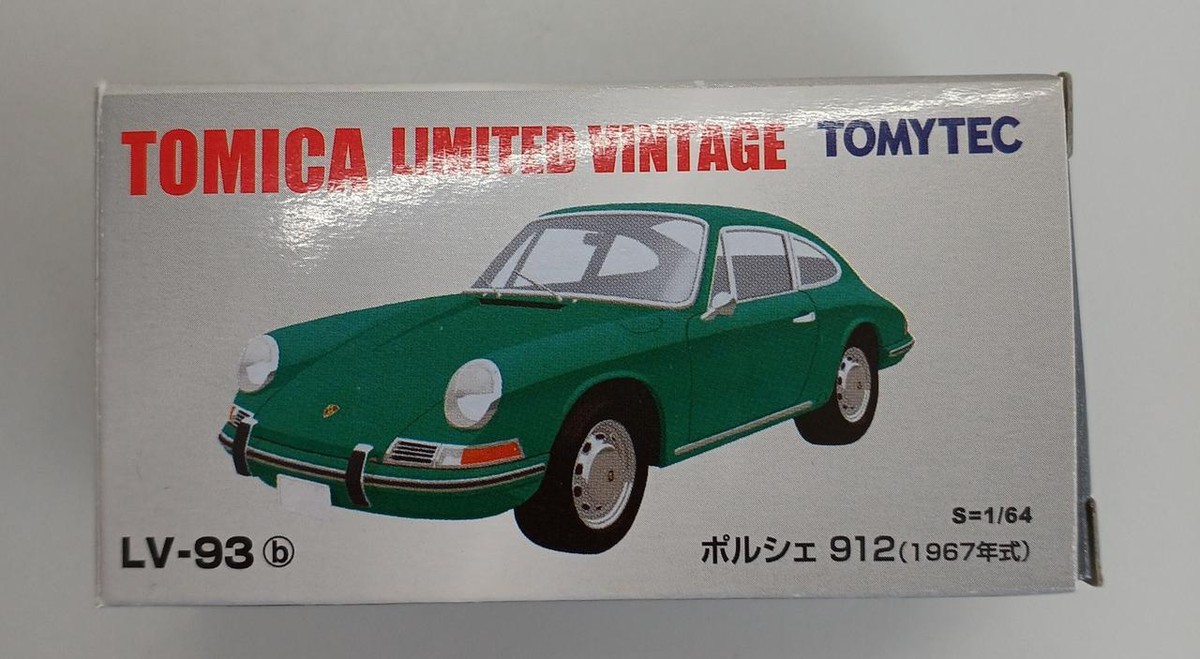 TOMICA LIMITED VINTAGE ポルシェ 912 LV-93 LV-93a ポルシェ912（赤）1965年式 | 製品をさがす | tomica