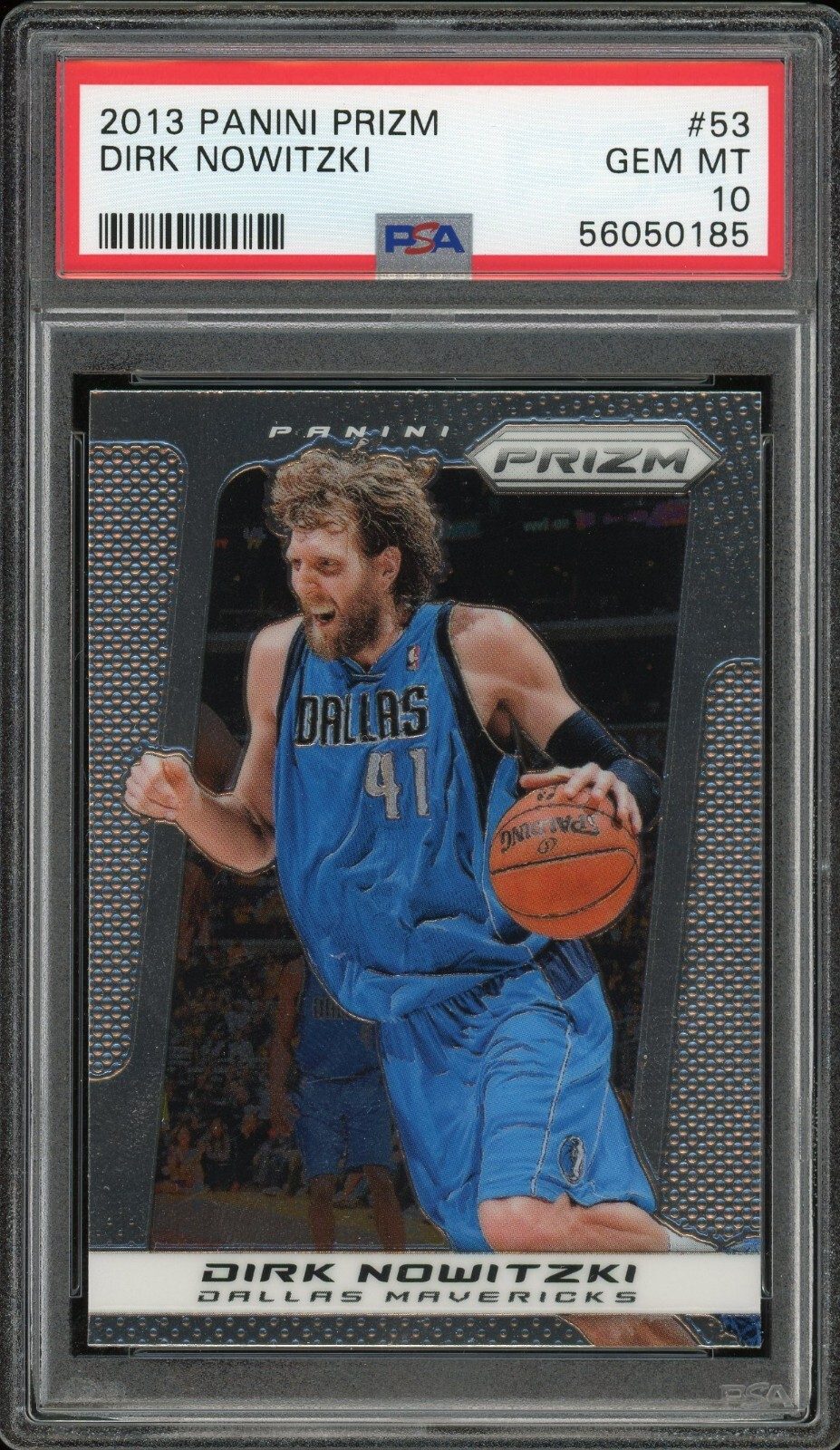 2013 Panini Prizm #53 - DIRK NOWITZKI - PSA 10