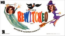 BEWITCHED BOARD GAME MAGNET!  3 1/2" X 2"