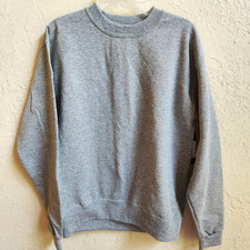 2011 Russell Jerzees Sweatshirt Youth Large 14-16 Gray Long Sleeve NEW