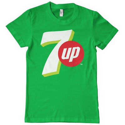 Offiziell Lizensiertes 7UP - 7-UP Logo Herren T-Shirt Grün
