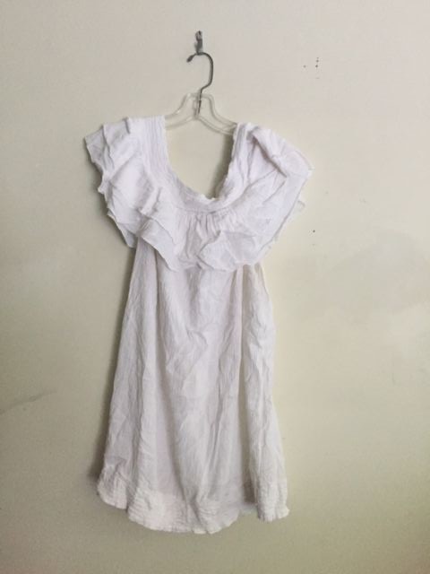 chinese dress ladies Women White Linen Summer Wedding Guest Dress 3473#  Xiaolizi
