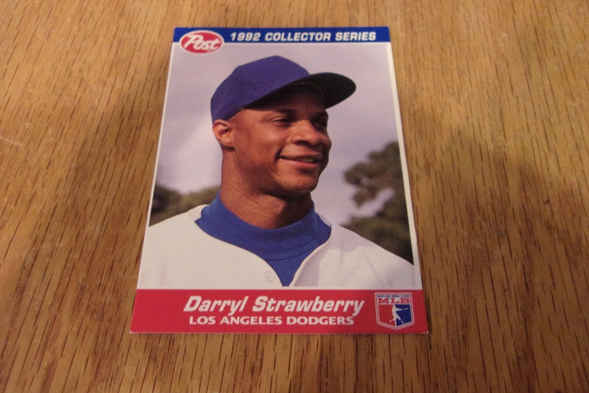 DARRYL STRAWBERRY 1992 POST COLLECTOR SERIES BASEBALL CARD | eBay