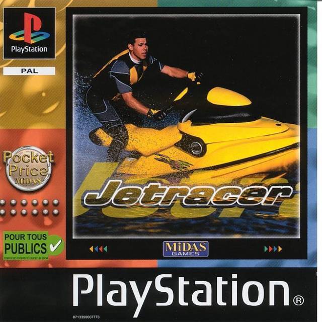 Jeu JetRacer/ Jeu en Loose/ Pocket Price Midas Interactive/ Playstation One PS1
