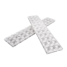 Lens matrix in double 25&deg; asymmetric for light strip system B03