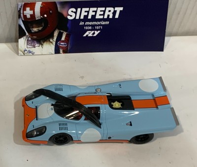 FLY CAR MODEL PORSCHE 917K GULF " IN MEMORIAM JO SIFFERT " DE FLY CAR
