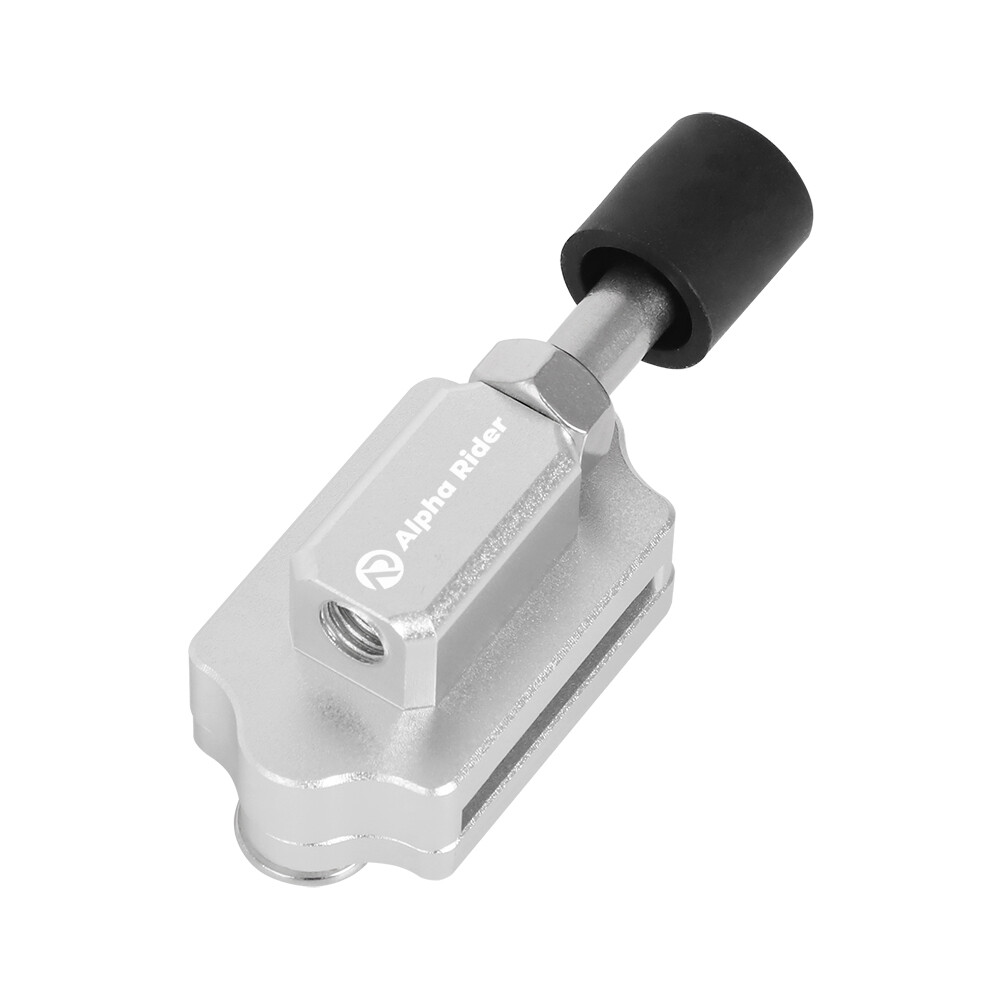 Universal Adjustable Billet Crank Clutch Pedal Petal Stopper Plate Bracket Set