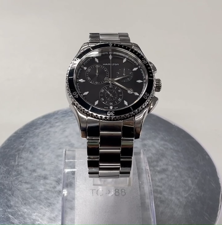 Discount Hamilton Jazz Master Seaview H375120 Chronograph w/box