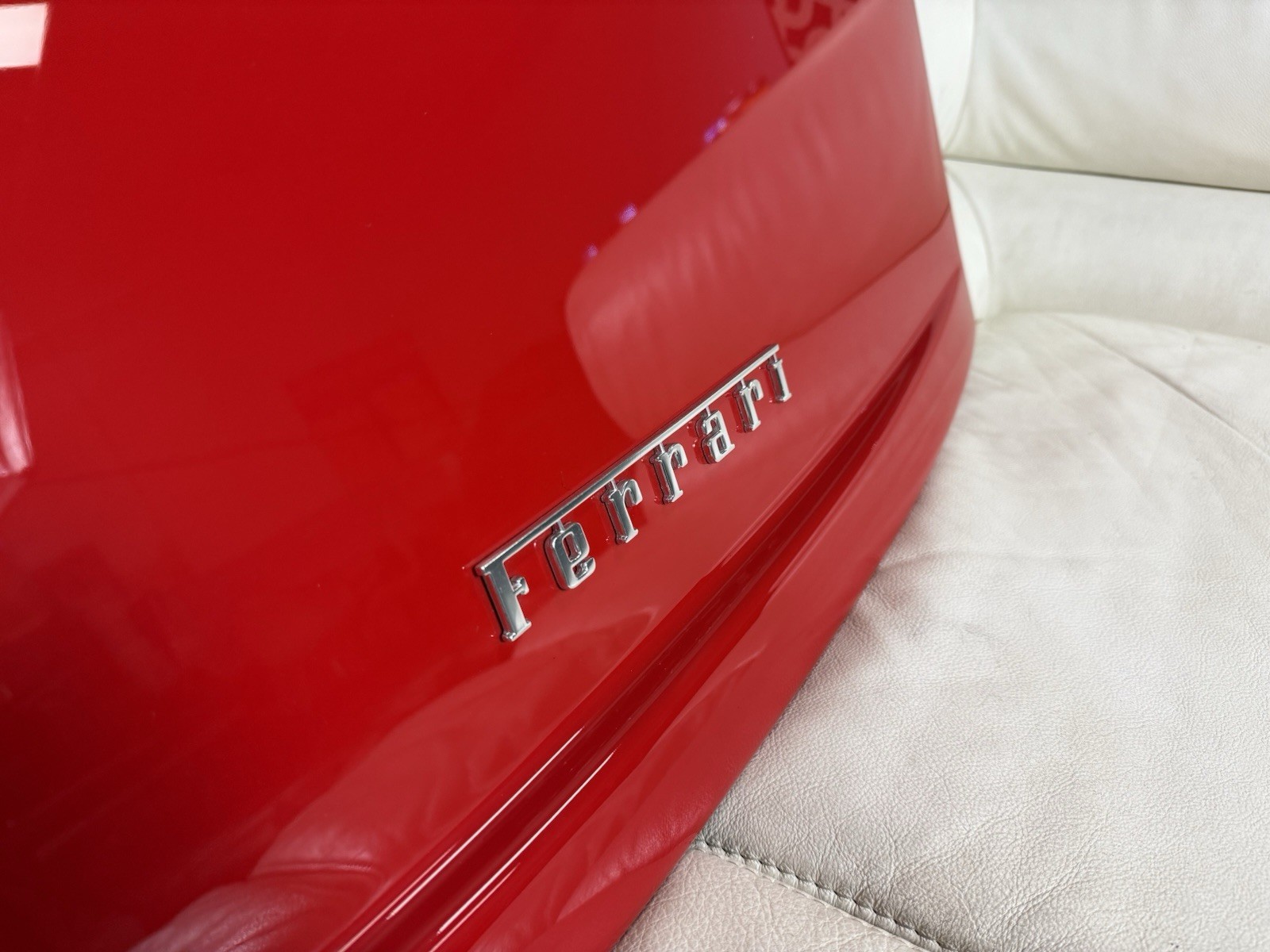 Ferrari 360 Rear Engine Lid Bonnet Rosso Corsa- 63268900