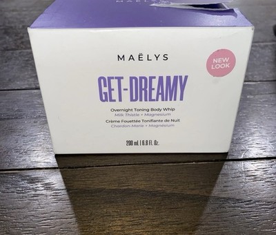 MAELYS Get-Dreamy overnight toning body whip 6.8 oz NEW  sale NEW PACKAGING