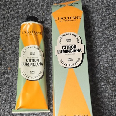 L'OCCITANE Hydrating Hand Cream Almond Oil Citrus The Citrus Road 150ml