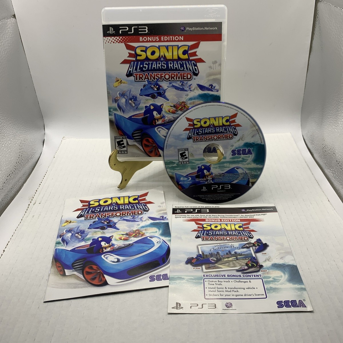 Sonic & All-Stars Racing Transformed Bonus Edition (Sony
