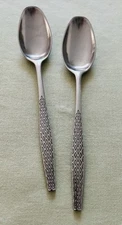 MCM JHQ DANSK DESIGNS Denmark VARIATION IV Set of 2 SOUP SPOONS