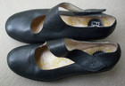 FLY London Black Leather Wedges ~ Size 41 — photo 1