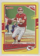 2020 Panini Donruss Dollar Tree Press Proof Yellow Joe Montana #9 HOF 4z8