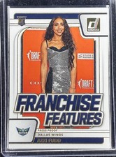 Azzi Fudd 2026 Donruss WNBA Franchise Features Gold Press Proof #18