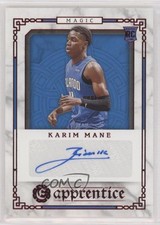 2020 Panini Chronicles Excalibur Apprentice Signatures Red Karim Mane Auto 10up