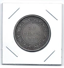 Newfoundland 1882 50 Cent Coin, F-12: T81
