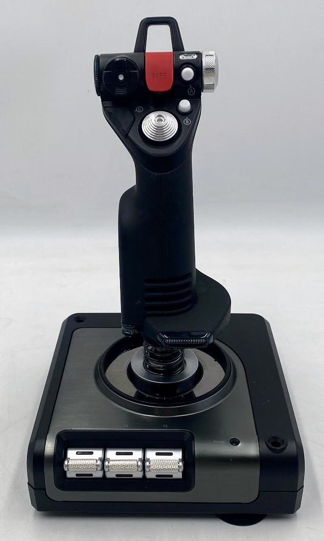 Saitek Ps34 X52 Pro Flight Sim Joystick No Throttle Ebay 