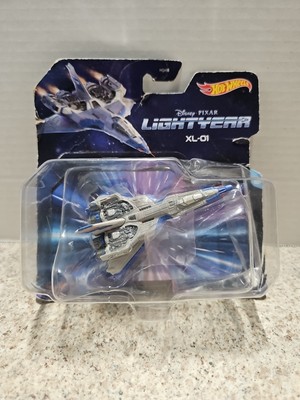 Hot Wheels Disney Pixar Lightyear XL-01 Diecast Ship 2022 Mattel Damaged Package