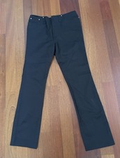 Vintage Versace Jeans Couture Black Pants Size 30 Waist 29 Inseam