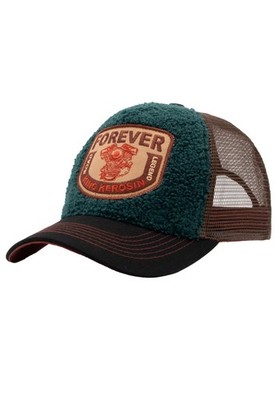 KING KEROSIN Herren Trucker Cap mit Sherpa-Front Road Legend