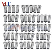 57pcs 1/8'' to 1'' 5C ROUND Collet Set by 64ths Harden Machinist Tool .0006" TIR