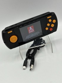 Atari Flashback Portable Gaming Console 70 Built-in Games w/ USB Charging Cable_