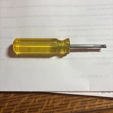 Matco VT43 Tire Valve Stem Core Remover Installer Yellow Hard Plastic Handle USA