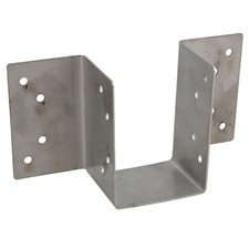 Stainless Steel Mini Timber Wood Joist Beam Hanger 47mm For Decking Lofts